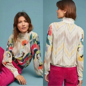 Anthropologie Bl-nk Blouse